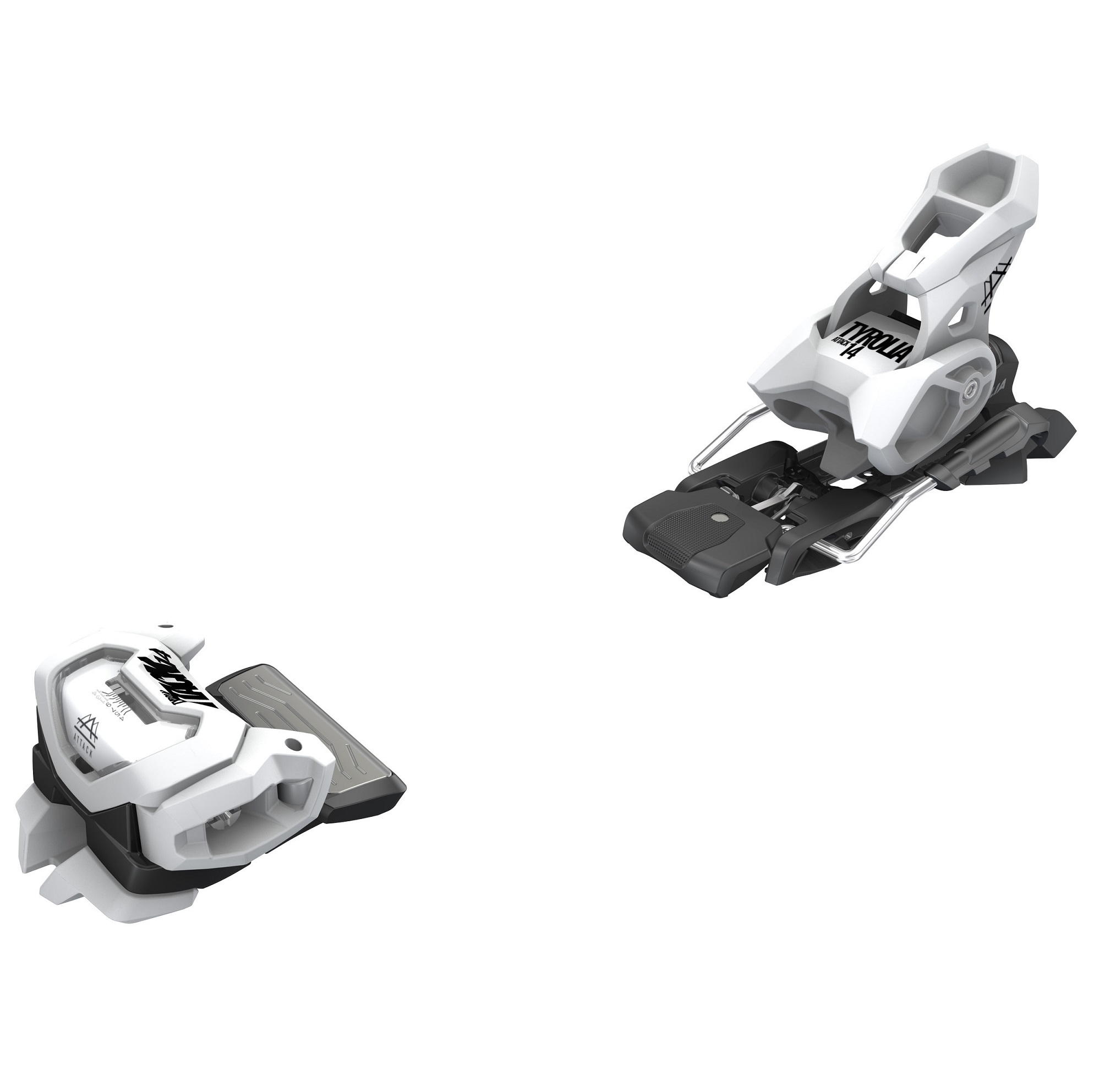 Крепления горнолыжные Head ATTACK 14 GW без ски-стопа BR.[A]m.wh